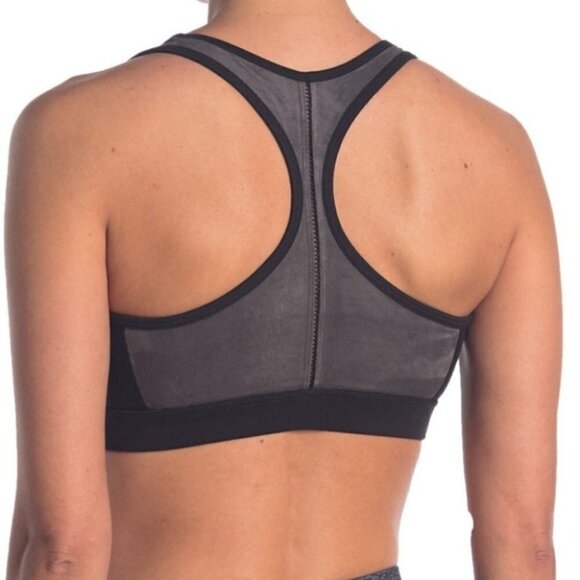 Splendid Suede & Jersey Racerback Sport Bra XS - Picture 2 of 6